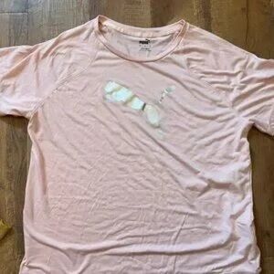 Puma Pink Short Sleeve Tee